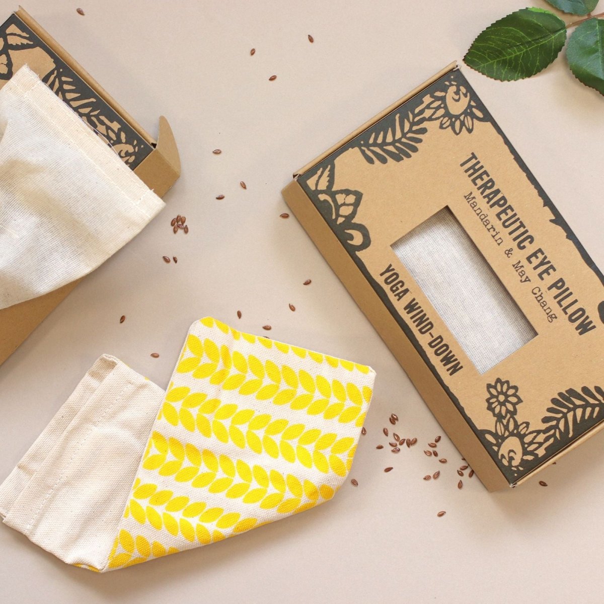 Agnes + Cat Eye Pillow - Eyebag RefreshAgnes + Cat Eye PillowsHeart Notes
