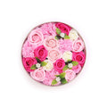 Round Box - Baby Blessings - PinksSoap Flower Gift BoxesHeart Notes