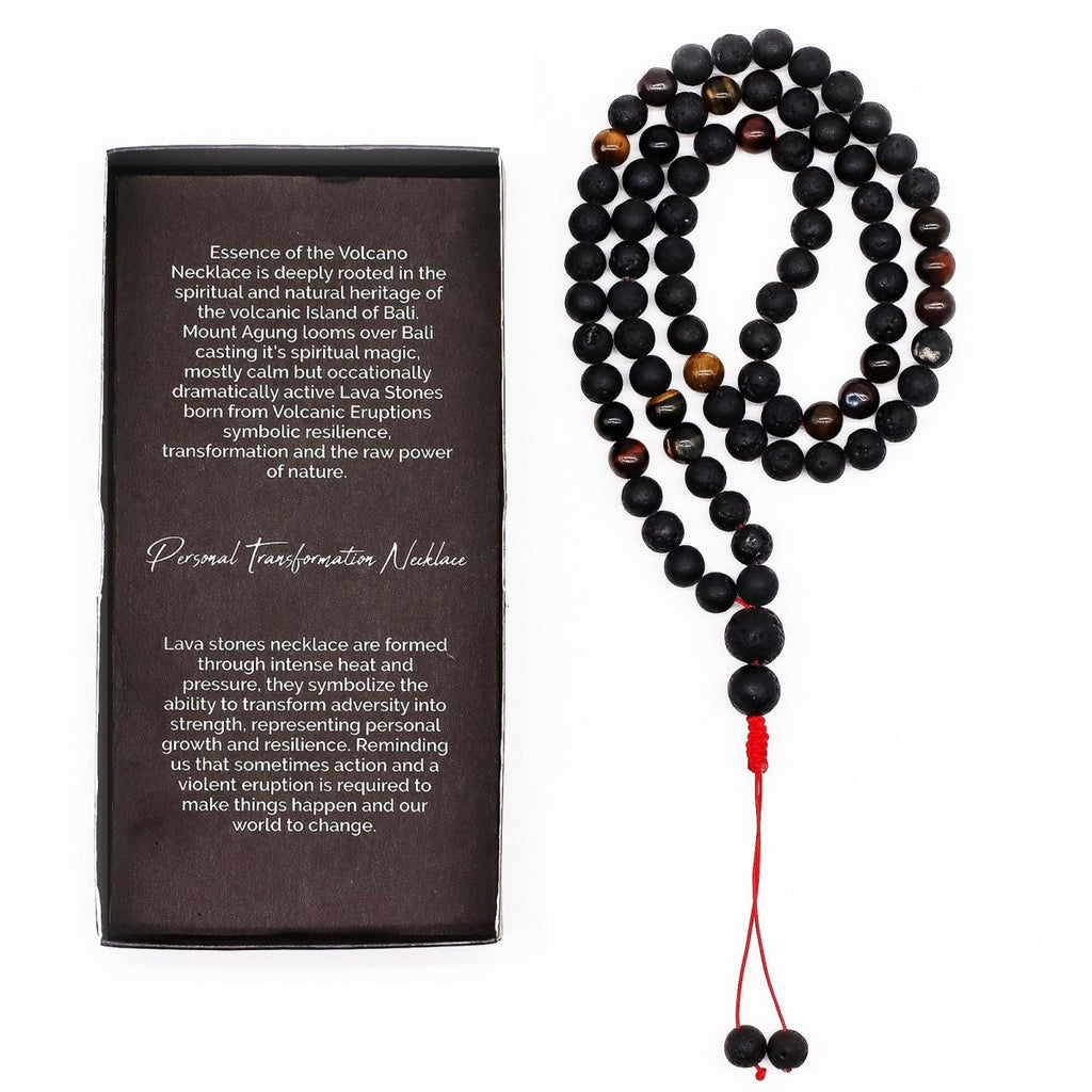 Essence of the Volcano Necklace - Personal TransformationEssence of the Volcano NecklacesHeart Notes
