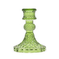 Vintage Dinner Candle Holder - Garden JadeGlass Candle Holders & JarsHeart Notes