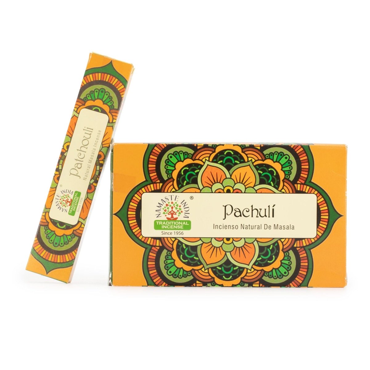 Namaste Mandala Masala Incense - PatchouliNatural Namaste Masala Incense SticksHeart Notes