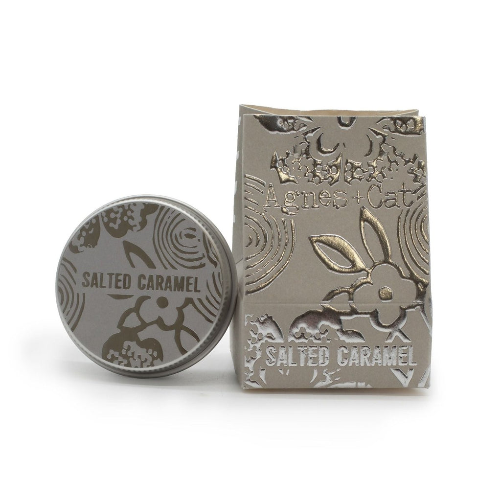 Agnes + Cat Lip Balm - Salted CaramelAgnes + Cat Natural Lip Balms 12gHeart Notes