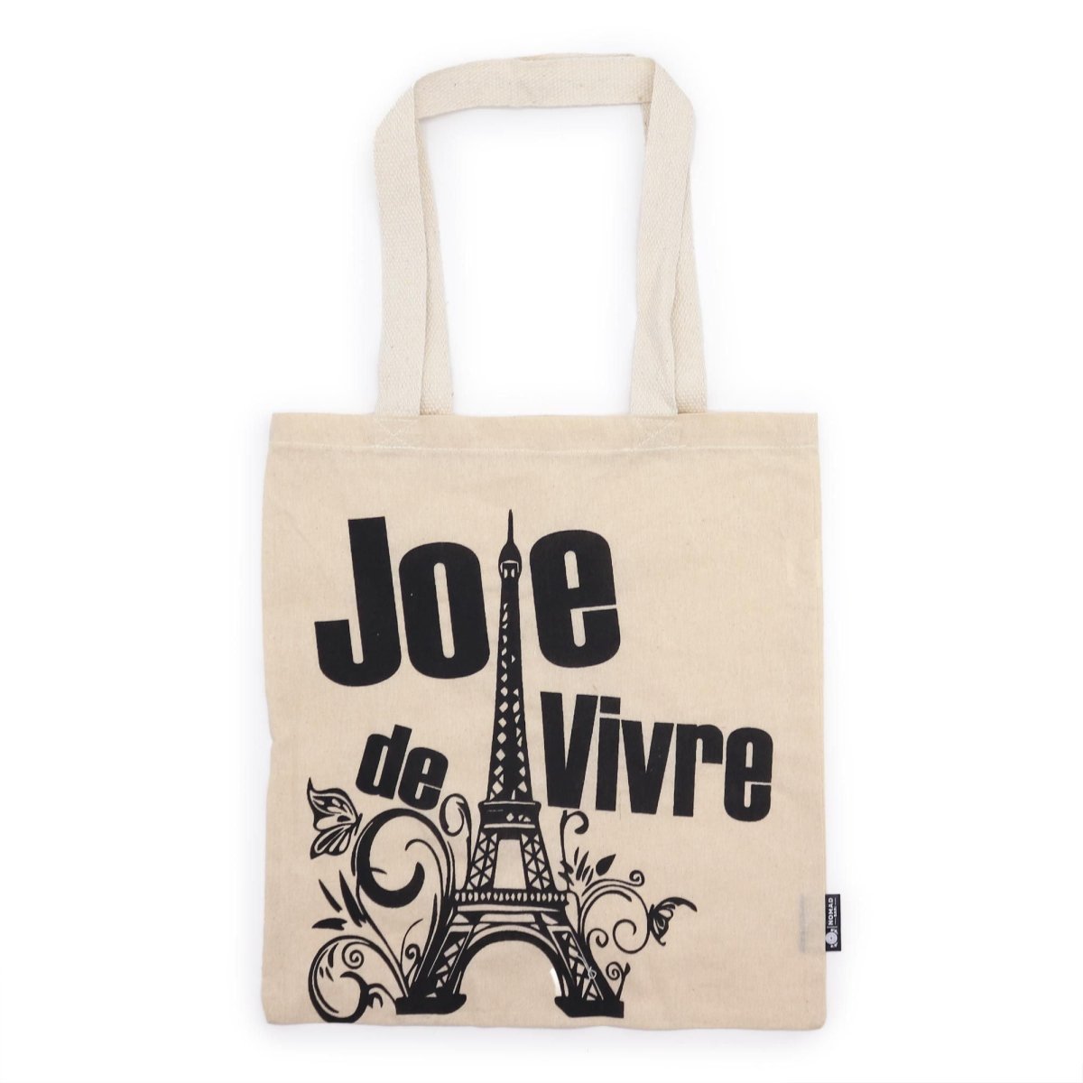 Iconic Basic Tote Bag - Joie de Vivre - Natural 4ozNomad Sari Iconic Tote Bags – Basic & ClassicHeart Notes