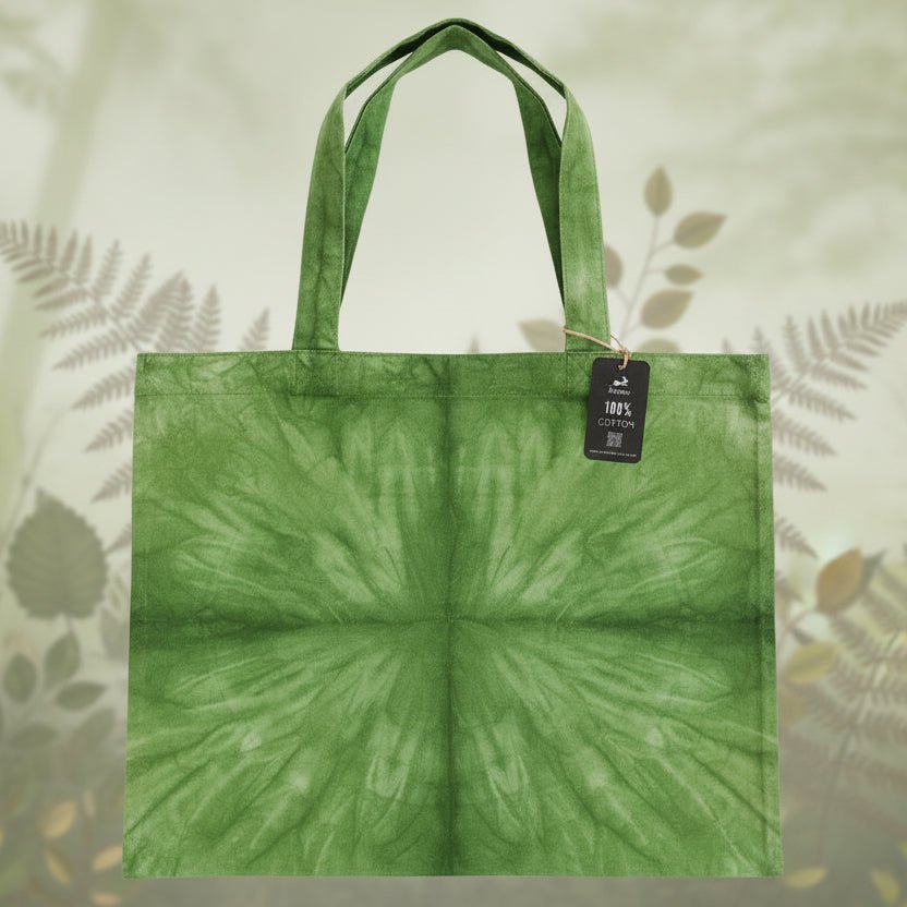 Handy Bag - Forest Green Stonewash EffectHandy BagsHeart Notes