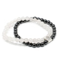 Magnetic Gemstone Bracelet - Rock QuartzMagnetic Gemstone BraceletsHeart Notes
