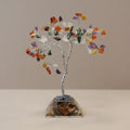 Gemstone Tree with Organite Base - 80 Stone - MultiGemstone Tree with Orgonite BaseHeart Notes