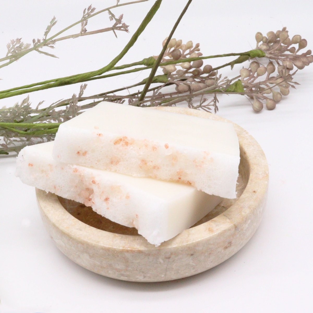 Himalayan Cava Soap LoafWild & Natural Hand - Crafted Soap 1.3kg and SlicesHeart Notes
