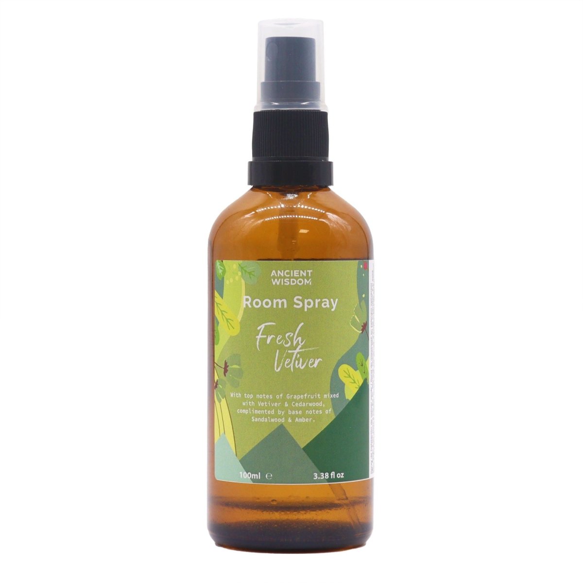 Summer Room Spray - Fresh Vetiver 100mlSummer Room SpraysHeart Notes