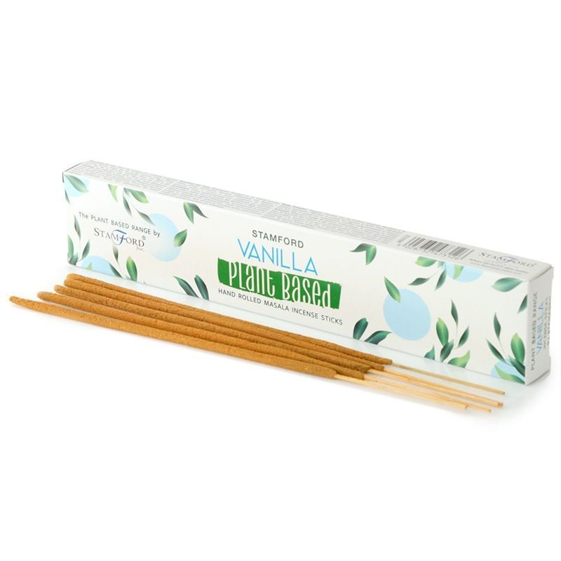 Plant Based Masala Incense Sticks - VanillaPlant Based Masala Incense SticksHeart Notes