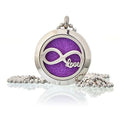 Aromatherapy Diffuser Necklace - Infinity Love 25mmAromatherapy Diffuser NecklacesHeart Notes