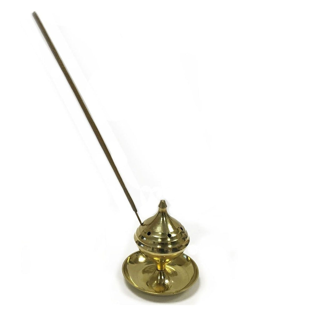 Medium Incense BurnerTraditional Brass Incense BurnersHeart Notes