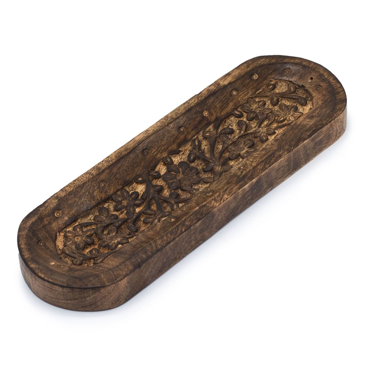 Large Incense Tray 30x10cm - Flower DesignIncense HoldersHeart Notes