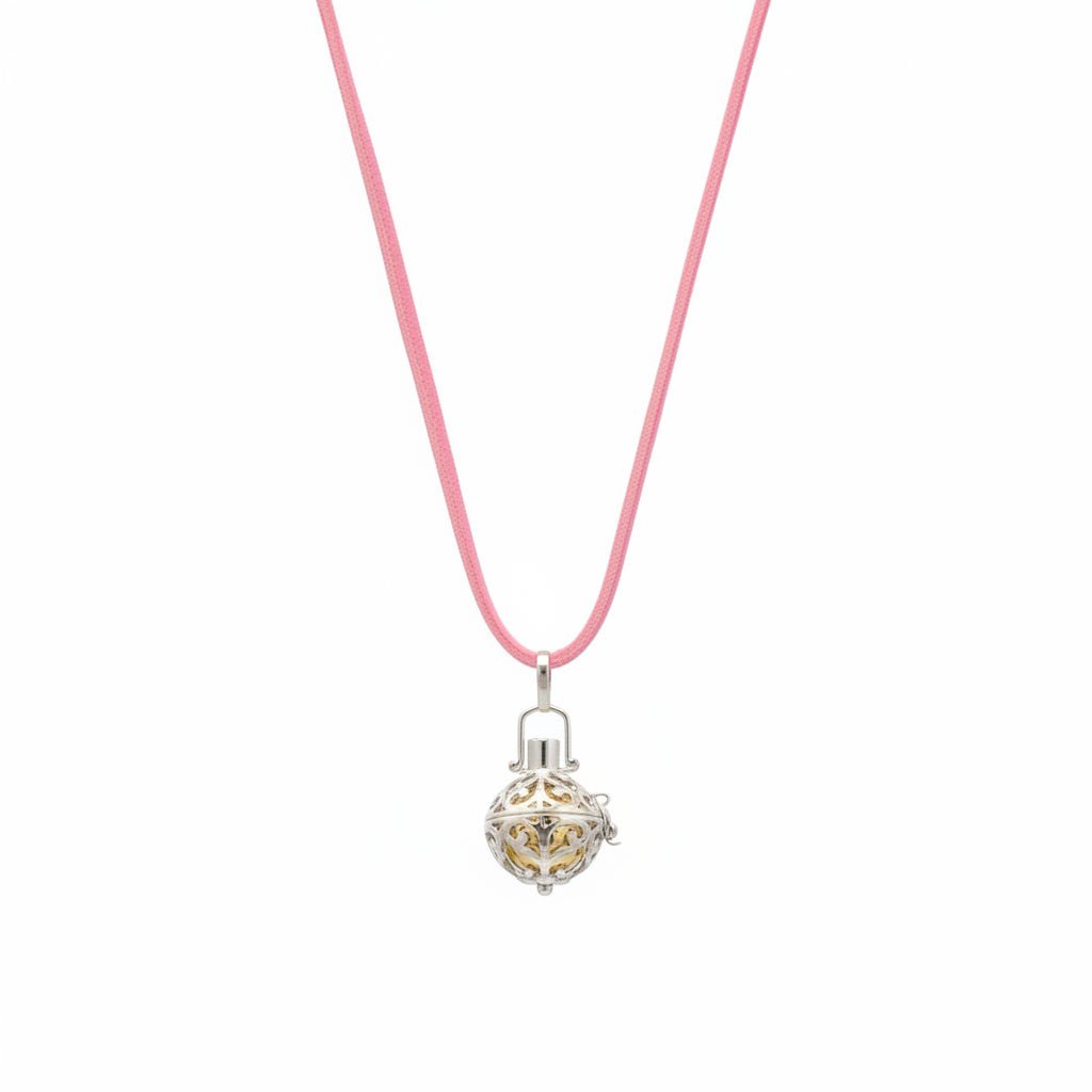 Silver Angel Bell - Guardian - 16mm925 Silver Angel BellsHeart Notes