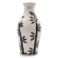 Bamboo Motif Shaped Vase - NaturalBalinese Ceramic VasesHeart Notes
