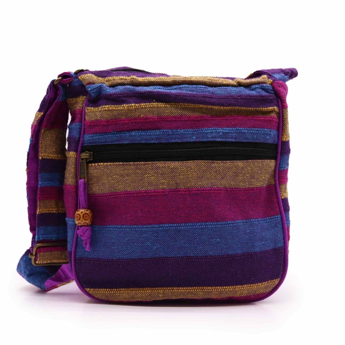 Lrg Nepal Sling Bag (Adjustable Strap) - Wild FlowersNepal Sling BagHeart Notes