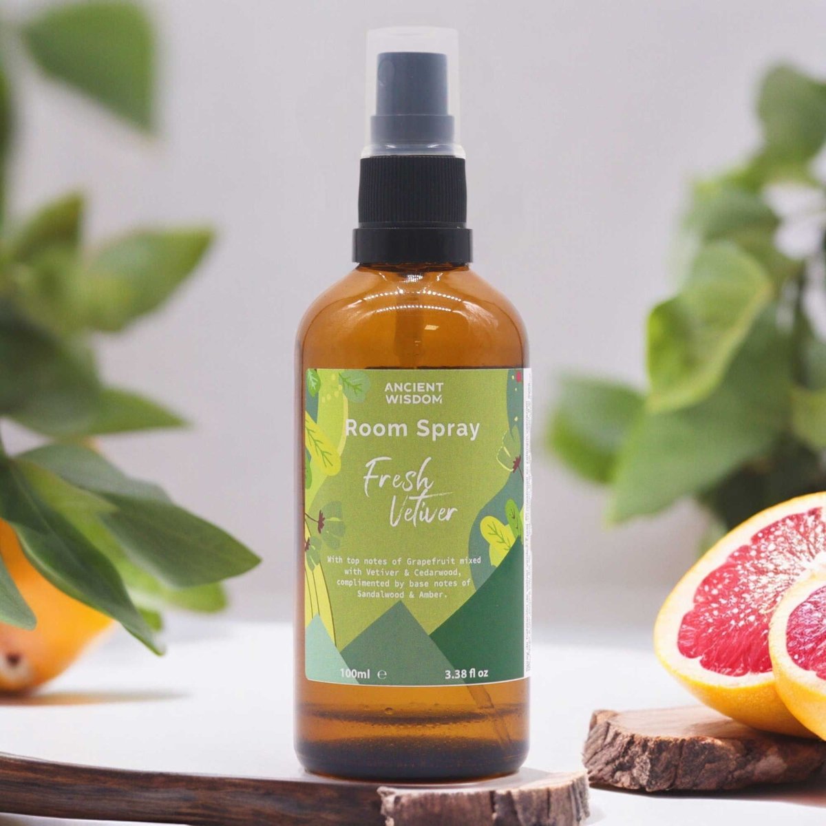 Summer Room Spray - Fresh Vetiver 100mlSummer Room SpraysHeart Notes