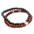 Magnetic Gemstone Bracelet - RedstoneMagnetic Gemstone BraceletsHeart Notes