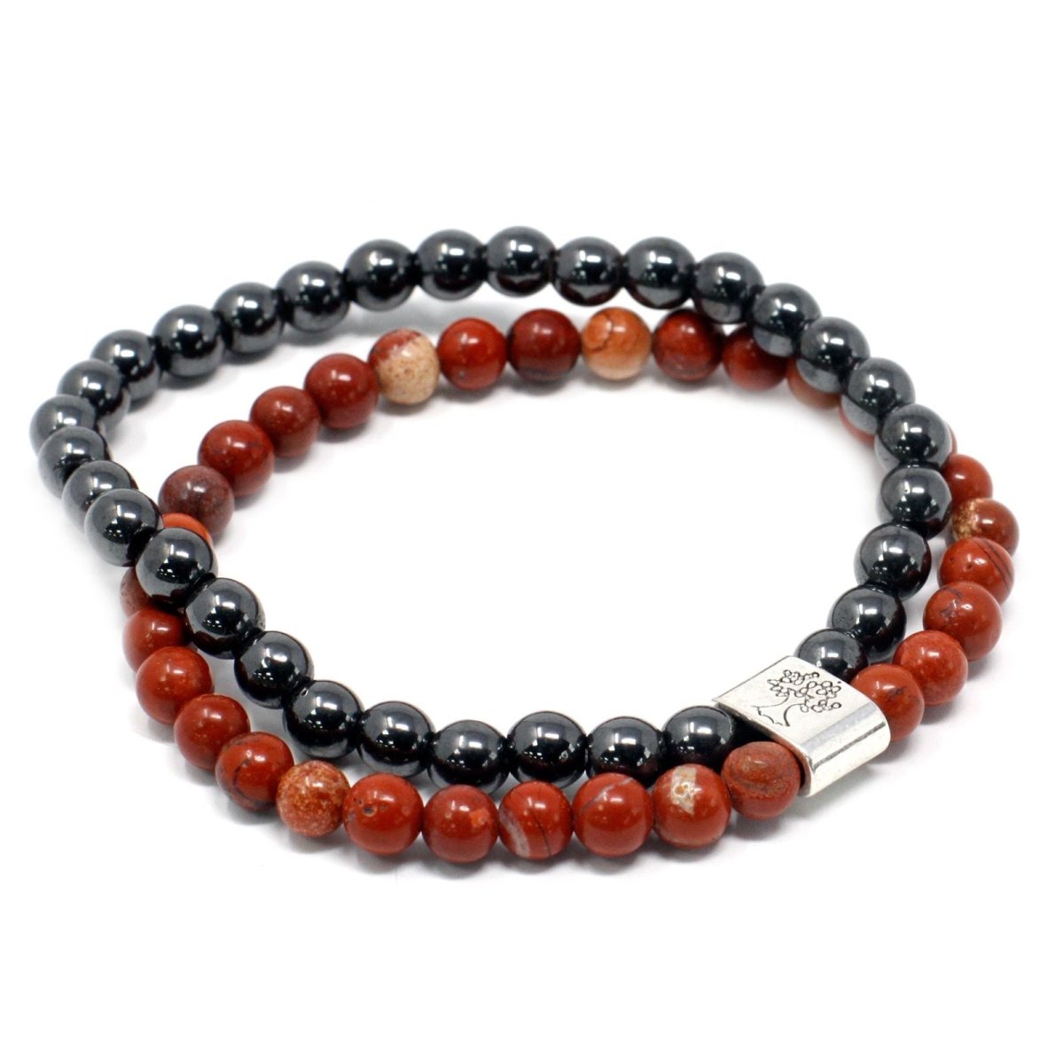 Magnetic Gemstone Bracelet - RedstoneMagnetic Gemstone BraceletsHeart Notes