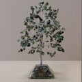 Gemstone Tree with Organite Base - 320 Stone - Moss AgateGemstone Tree with Orgonite BaseHeart Notes