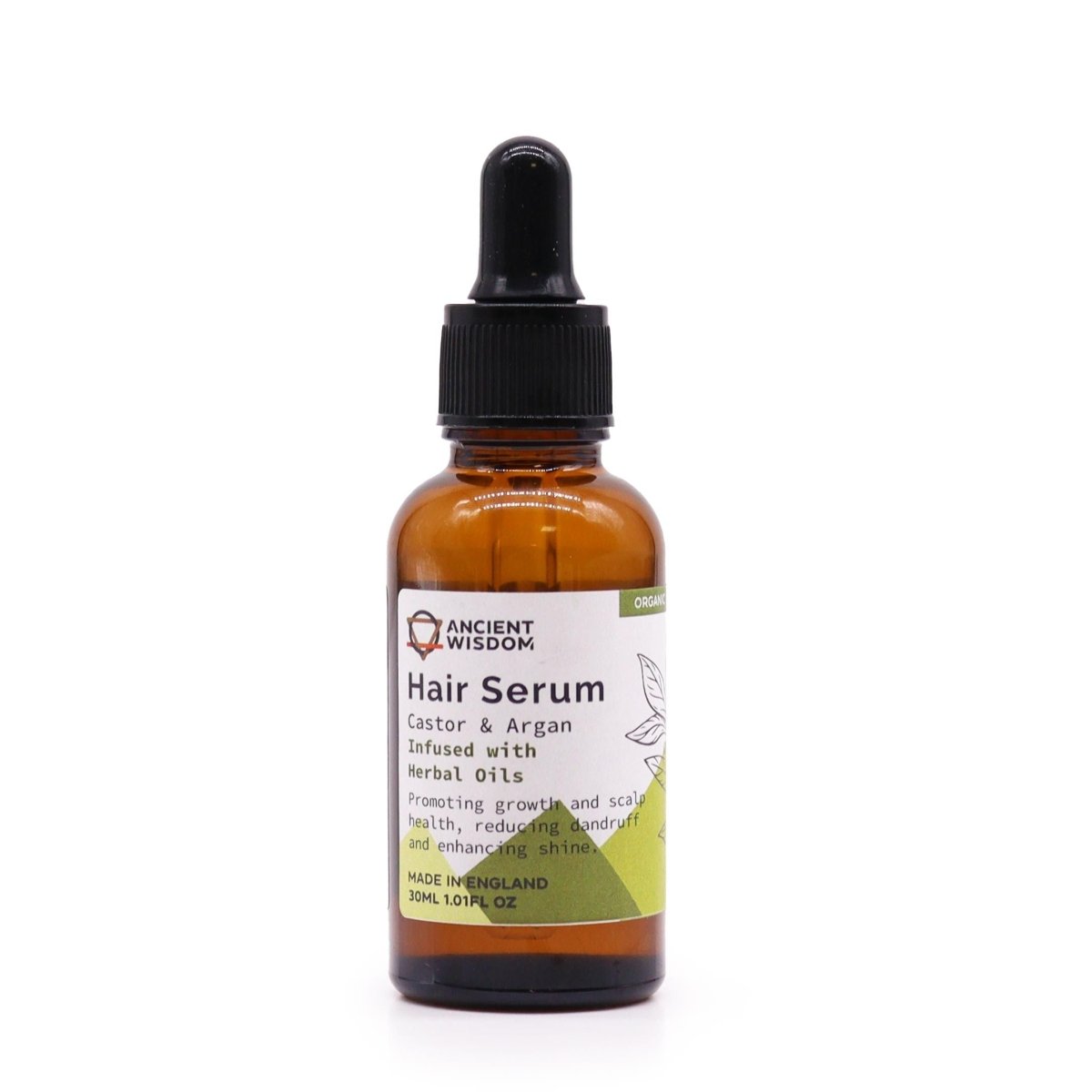 Organic Hair Serum 30ml - HerbalOrganic Hair SerumsHeart Notes