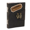 Leather Black Confessions with Lock Notebook (7x5")Leather Notebooks – Vintage Style JournalsHeart Notes