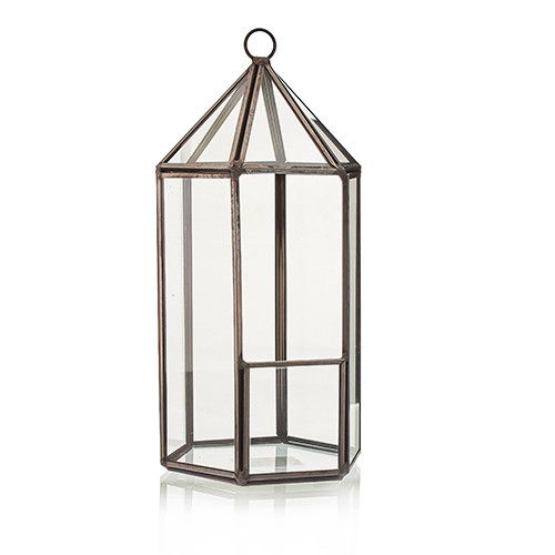 Glass Terrarium - Lantern ShapeGlass TerrariumsHeart Notes