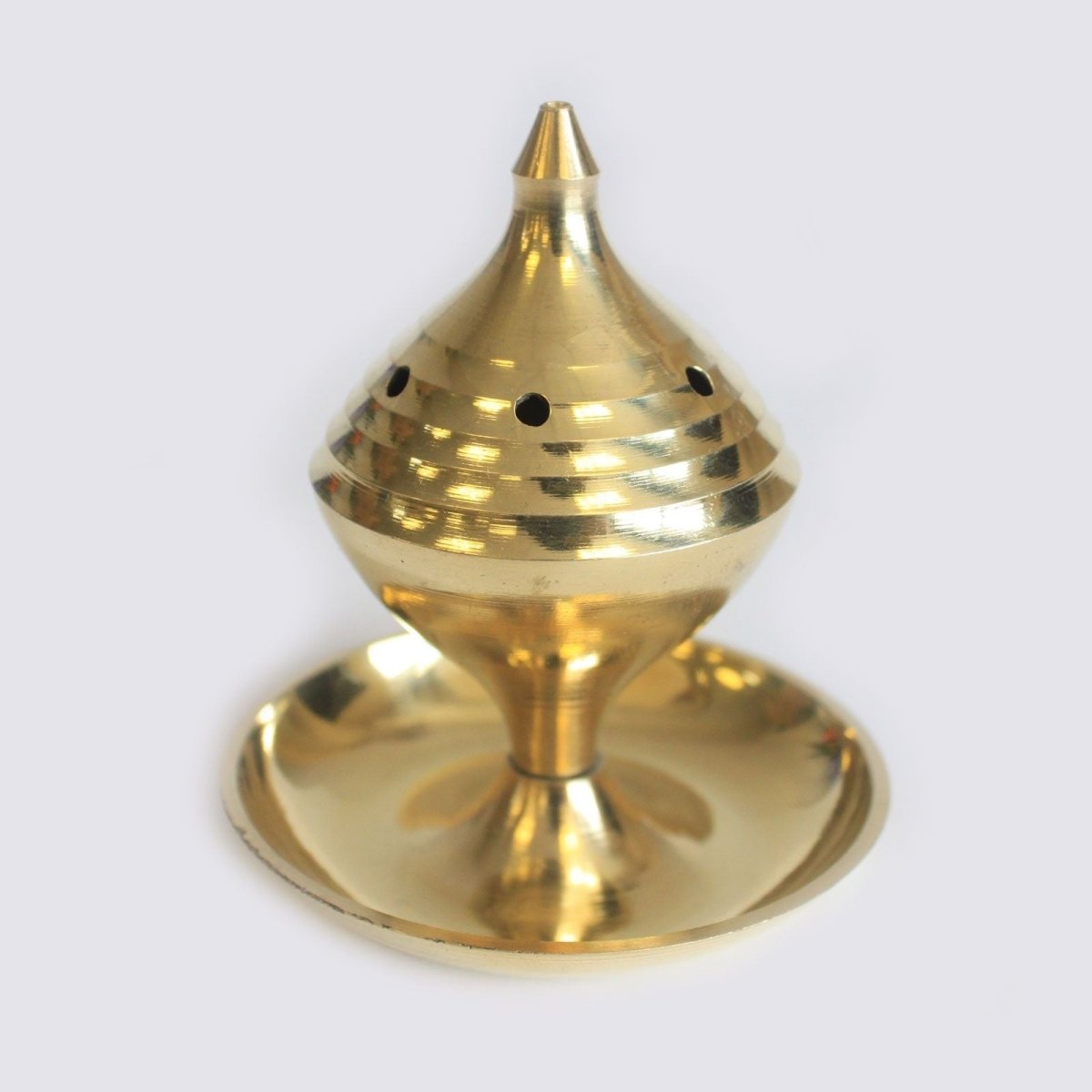 Medium Incense BurnerTraditional Brass Incense BurnersHeart Notes