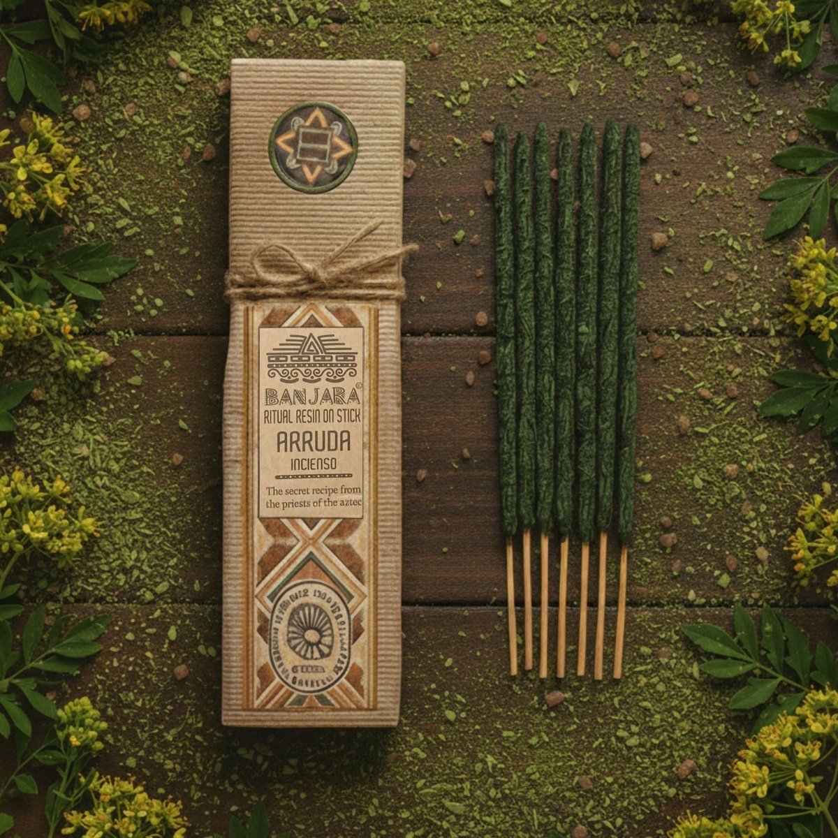Ritual Resin on Stick - ArrudaRitual Resins on StickHeart Notes