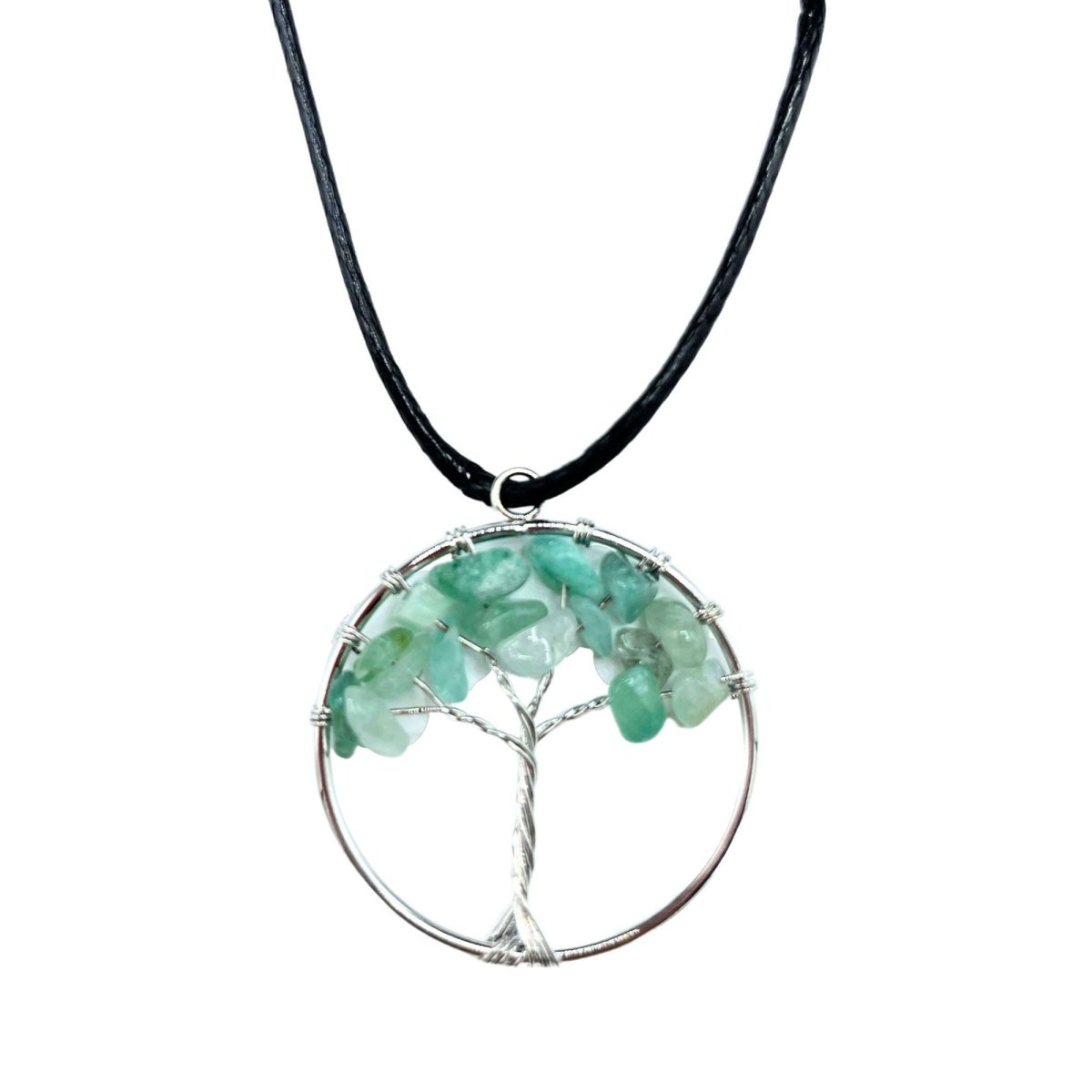 Tree of Life Pendant - JadeGemstone Pendants - Tree of LifeHeart Notes