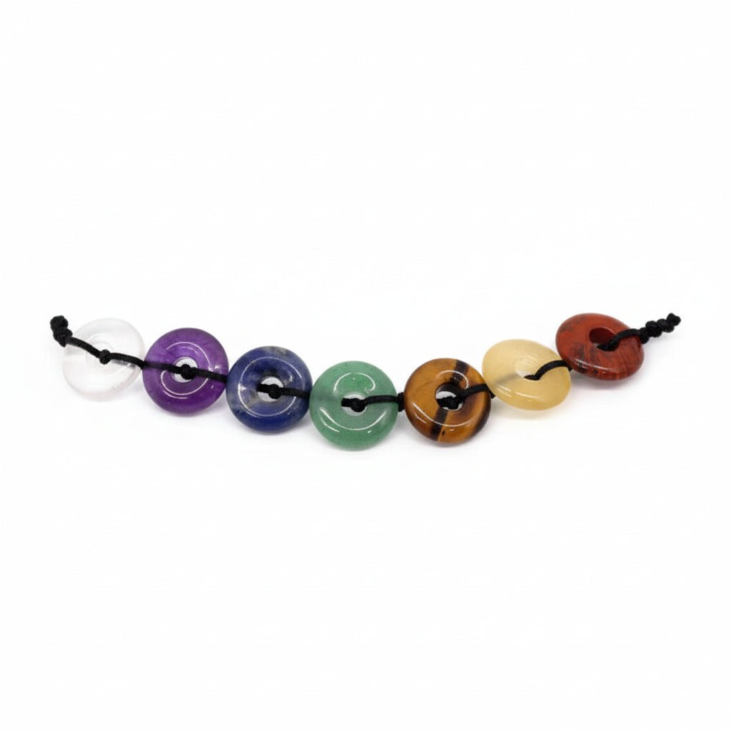 Chakra String Bracelet - Mini DonutsChakra String BraceletsHeart Notes