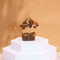 Mini Gemstone Tree On Orgonite Base - Tigereye (15 stones)Mini Gemstone TreesHeart Notes