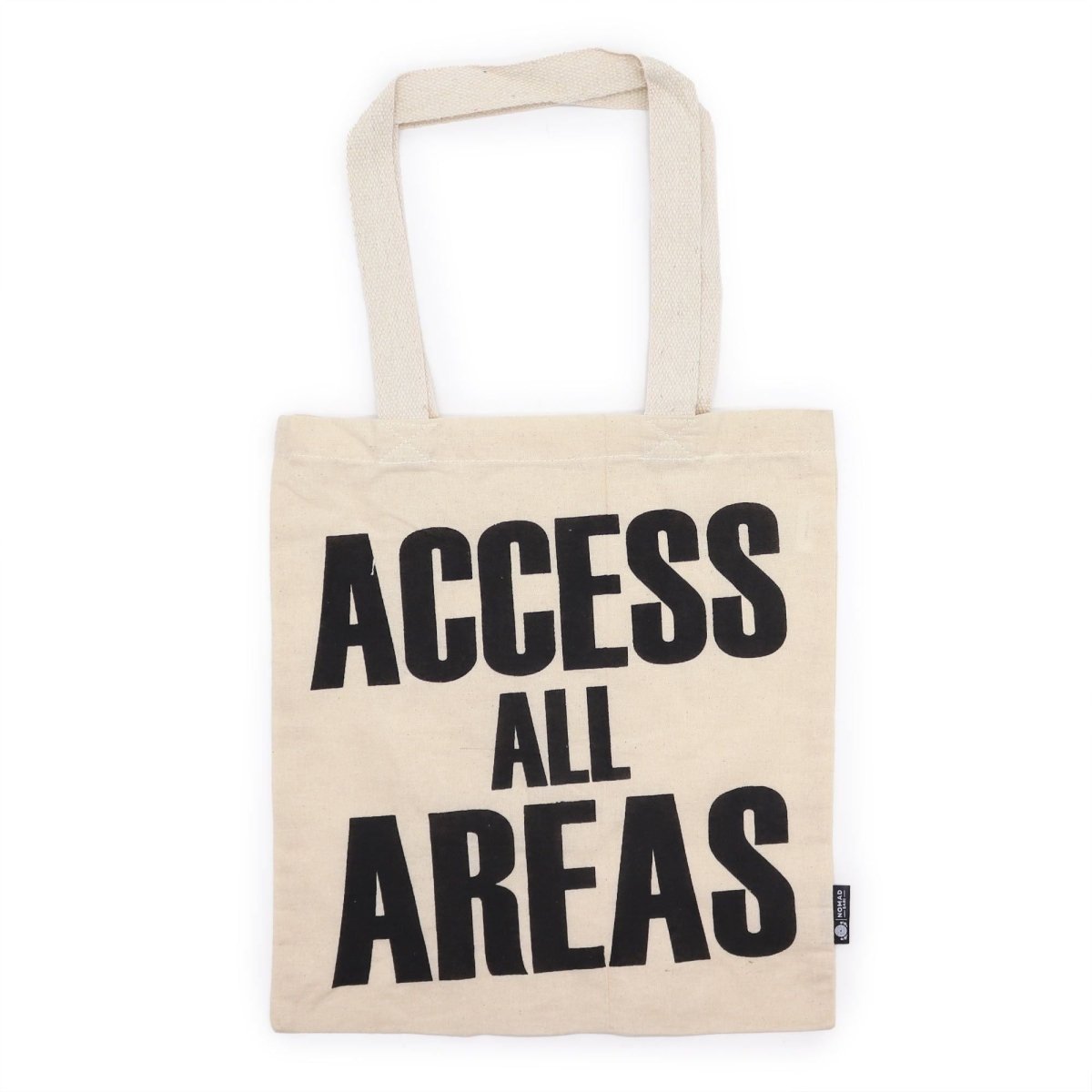 Iconic Basic Tote Bag - ACCESS ALL AREA - Natural 4ozNomad Sari Iconic Tote Bags – Basic & ClassicHeart Notes