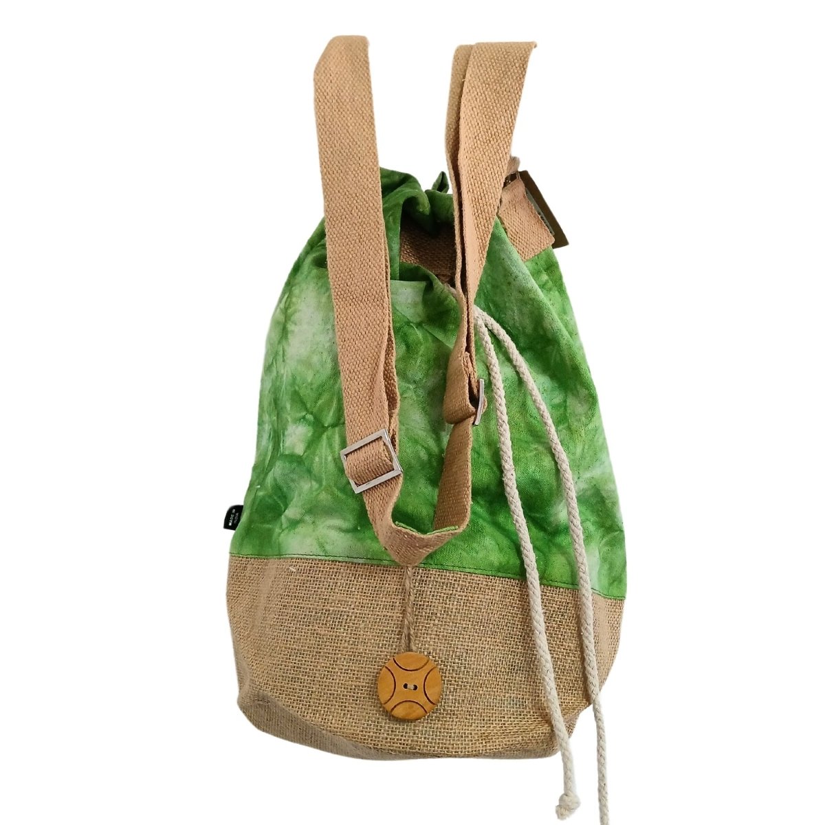 All Natural Backpack - Green Stonewash - Tree of LifeAll Natural BackpacksHeart Notes