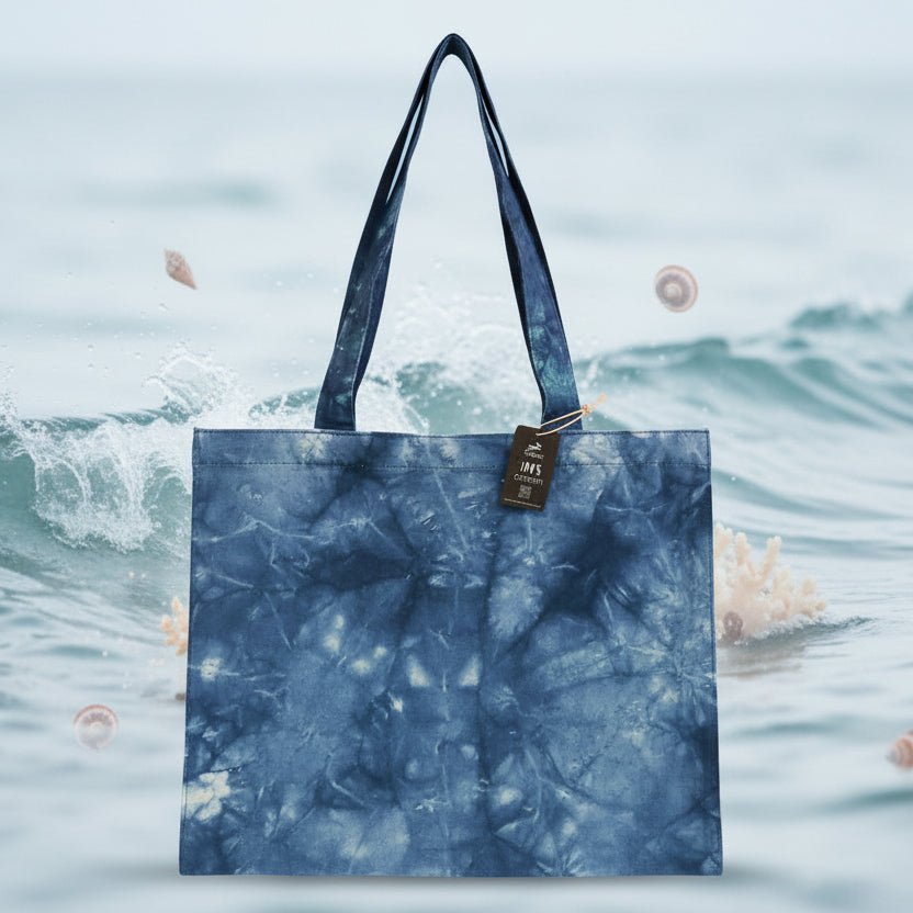 Handy Bag - Deep Sea Blue Stonewash EffectHandy BagsHeart Notes