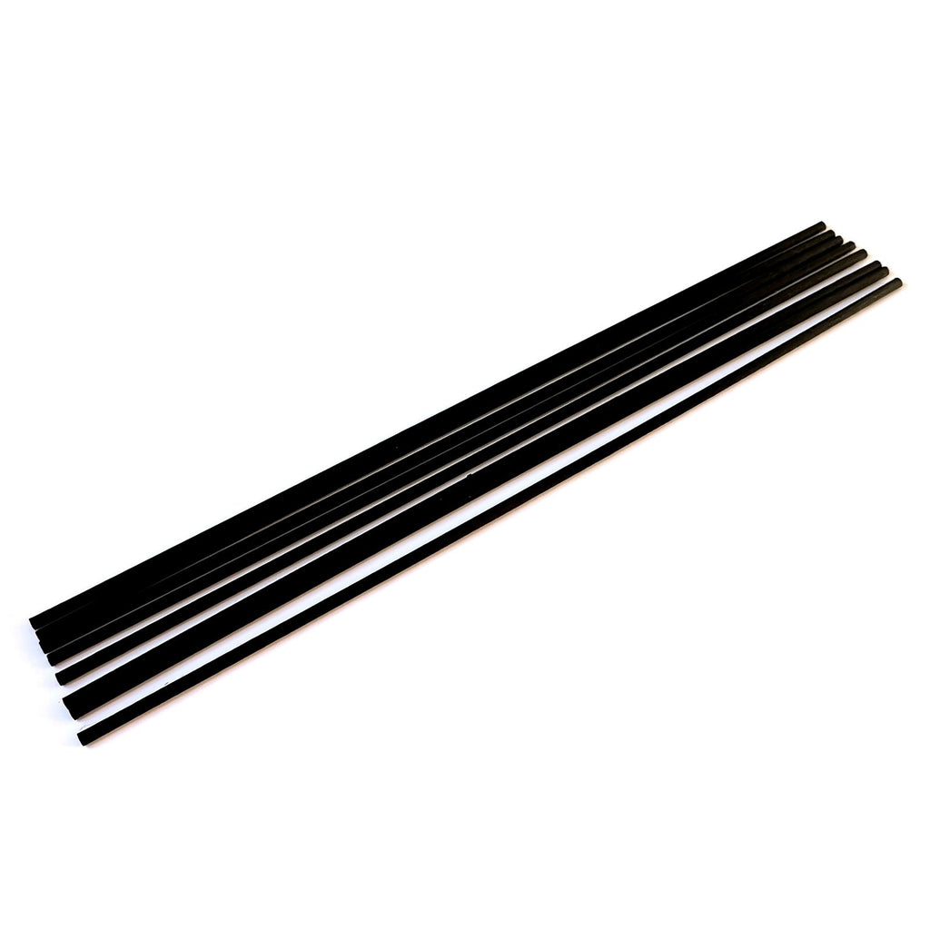 Fibre Black Reed Diffuser Sticks 25cm x 3mm