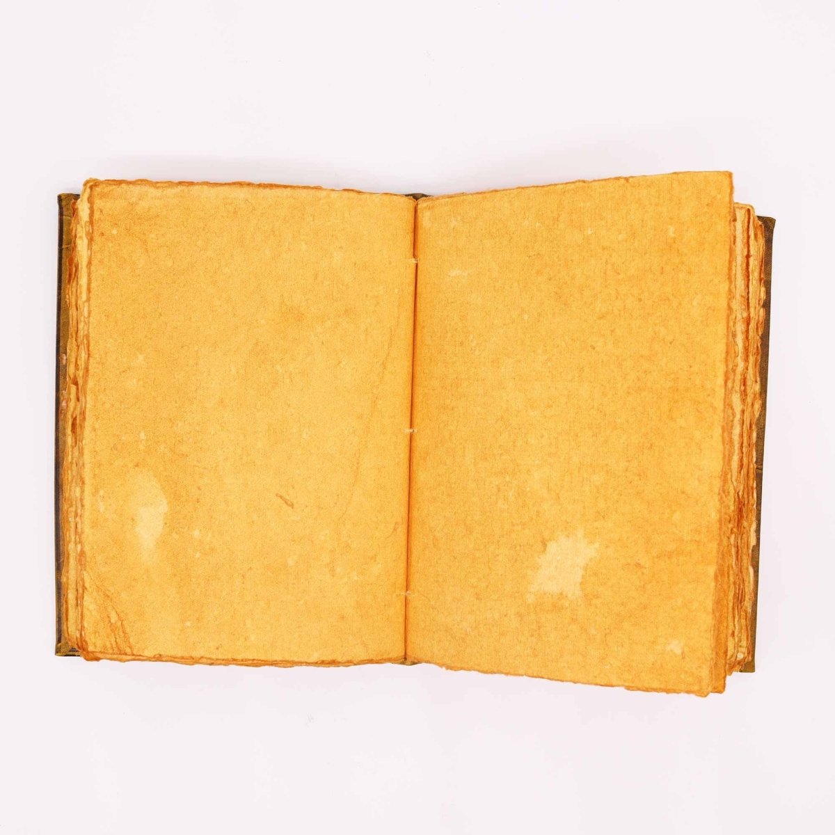 Hefty Coffee Tan Leather Journal – Zinc Owl Decor – 200 Deckle - Edge Pages – 26x18cmLeather Notebooks – Vintage Style JournalsHeart Notes