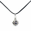 Silver Angel Bell - Darkness - 16mm925 Silver Angel BellsHeart Notes