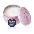 Art Tin Candle - Assorted Design - Friendly Messages - Parma VioletArt Tin CandlesHeart Notes