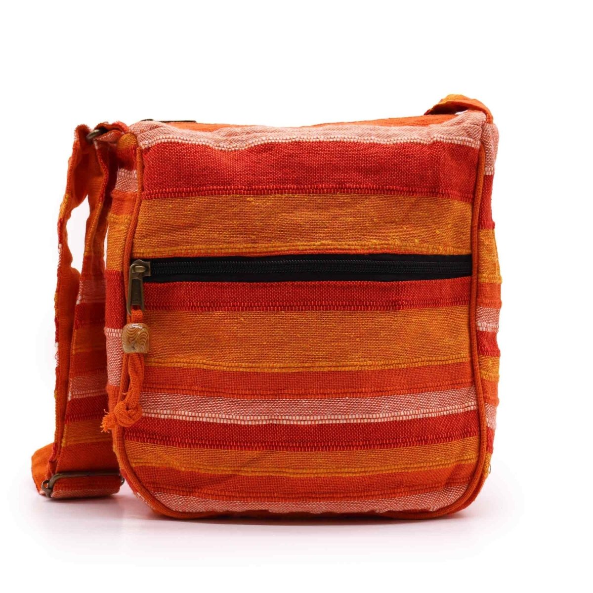 Lrg Nepal Sling Bag (Adjustable Strap) - Sunrise OrangeNepal Sling BagHeart Notes