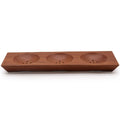 Three Bay Mahogany Soap DishClassic Mahogany Soap DishesHeart Notes