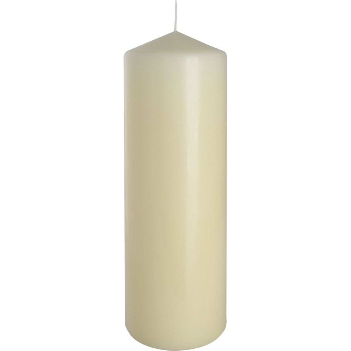 Pillar Candle 80x250mm - IvoryPillar CandleHeart Notes