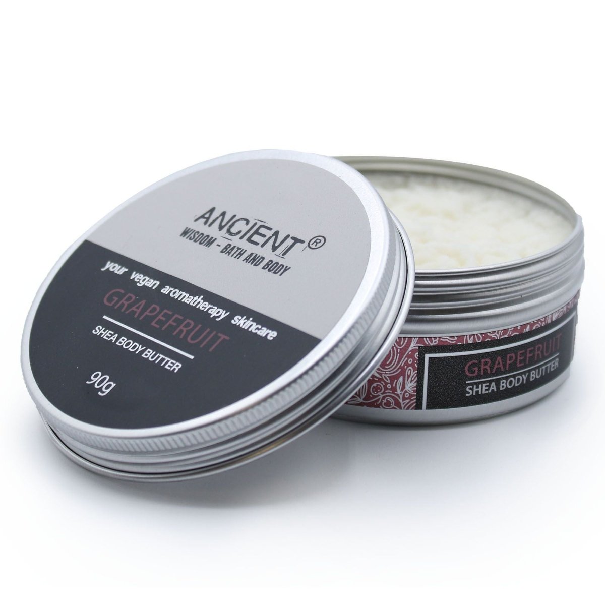 Aromatherapy Shea Body Butter 90g - GrapefruitAromatherapy Shea Body Butters 90gHeart Notes