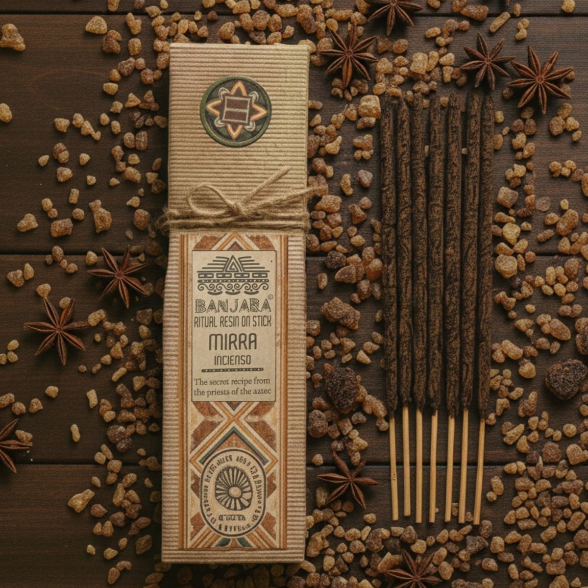 Ritual Resin on Stick - MirraRitual Resins on StickHeart Notes