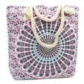 Rope Handle Mandela Bag - Electric BlueRope Handle Mandala BagHeart Notes