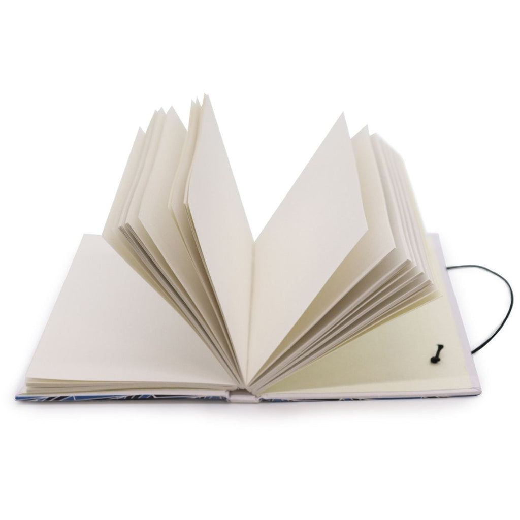 Notebook with strap - Waves in the same seaRecycled NotebooksHeart Notes