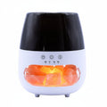Salt Stone Flame Effect Aroma Diffuser - White USB - Colour Change and TimerAroma DiffusersHeart Notes