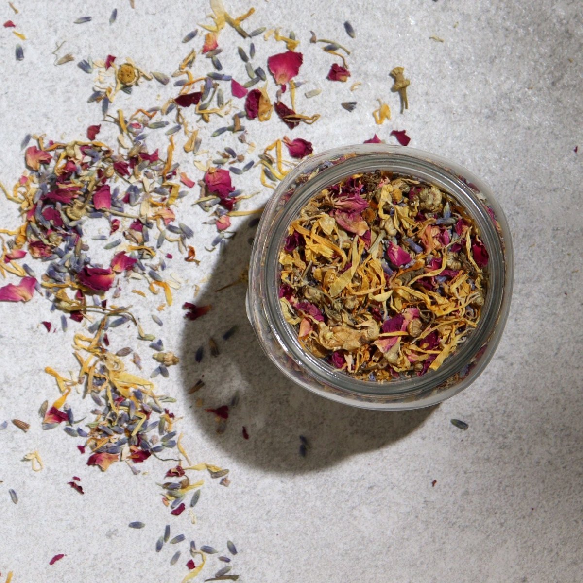 Botanical Facial Steam Blend - Natural 250gFloral Bath Soak & Facial Steam BlendHeart Notes