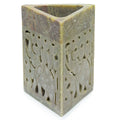 Triangle Soapstone Oil Burner 11x9cm - ElephantSoapstone Oil BurnersHeart Notes