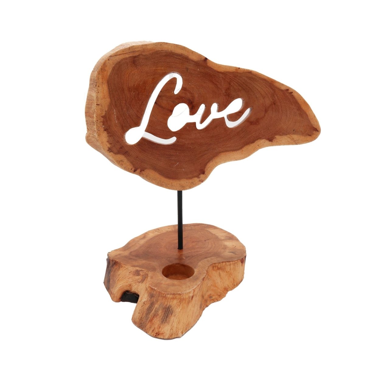 Candle Holder Sign - LoveCandle Holder SignsHeart Notes