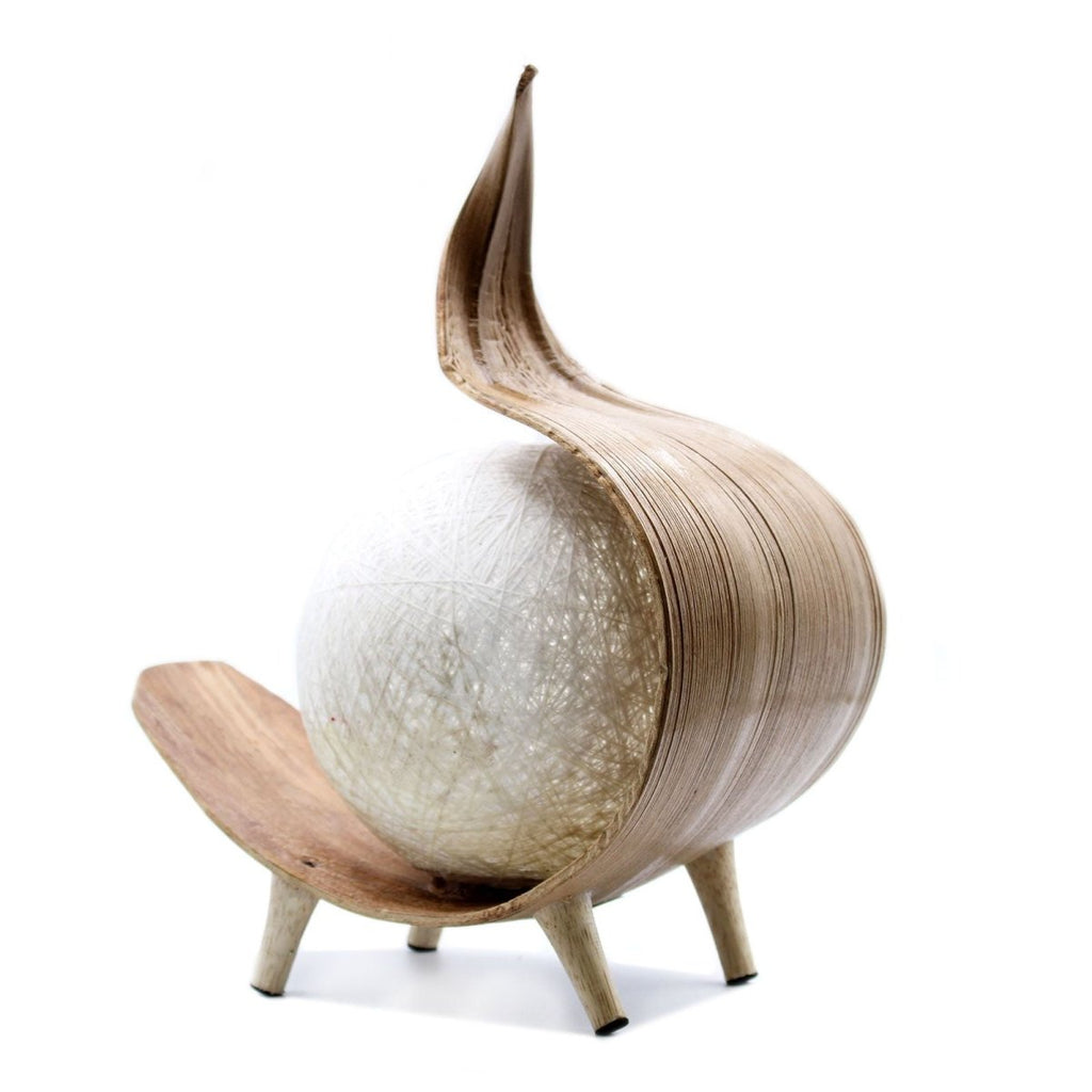 Natural Coconut Lamp - Chocolate TwistNatural Coconut LampHeart Notes